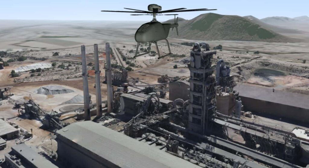 稳态直升机Simlat无人机训练模拟