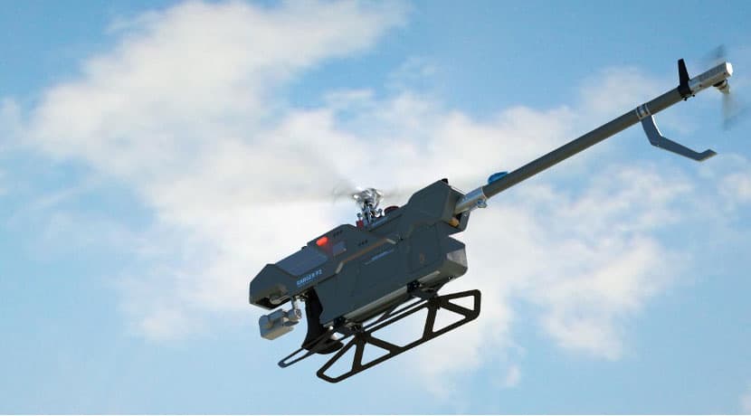 Ranger P2-X无人直升机侦察无人机