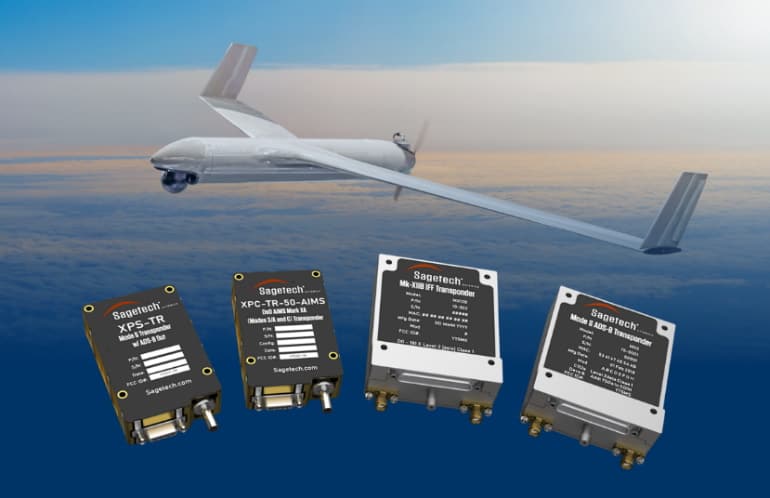 Sagetech航空电子无人机应答器