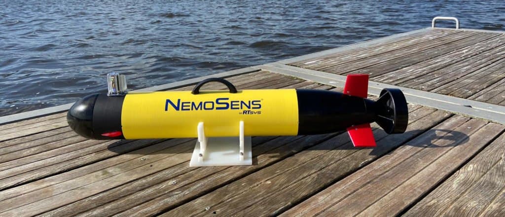 由RTSYS设计的NemoSens微型AUV