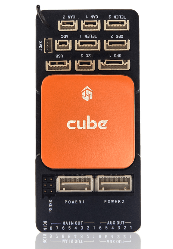 CubePilot橙色无人机自动驾驶仪