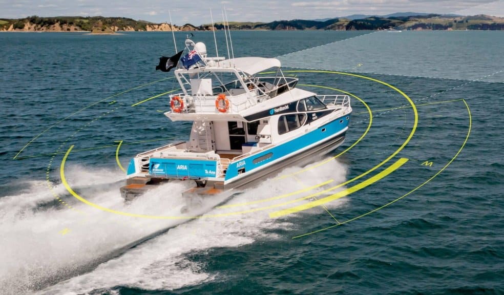 Sea Machines用于喷水船的自主技术