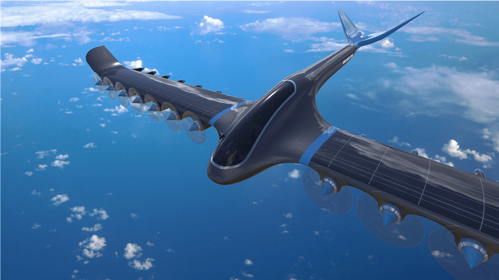 零排放氢推进飞机
