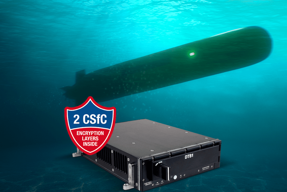 Curtiss-Wright被选中为小型无人潜航器提供基于mosa的加密数据存储解决方案