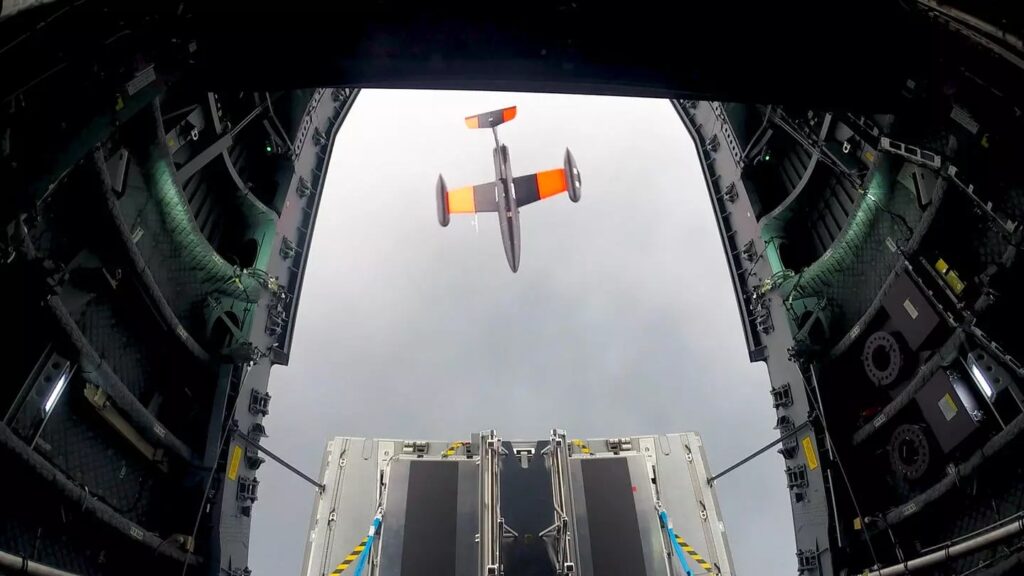 未来战斗空中系统无人机发射装置